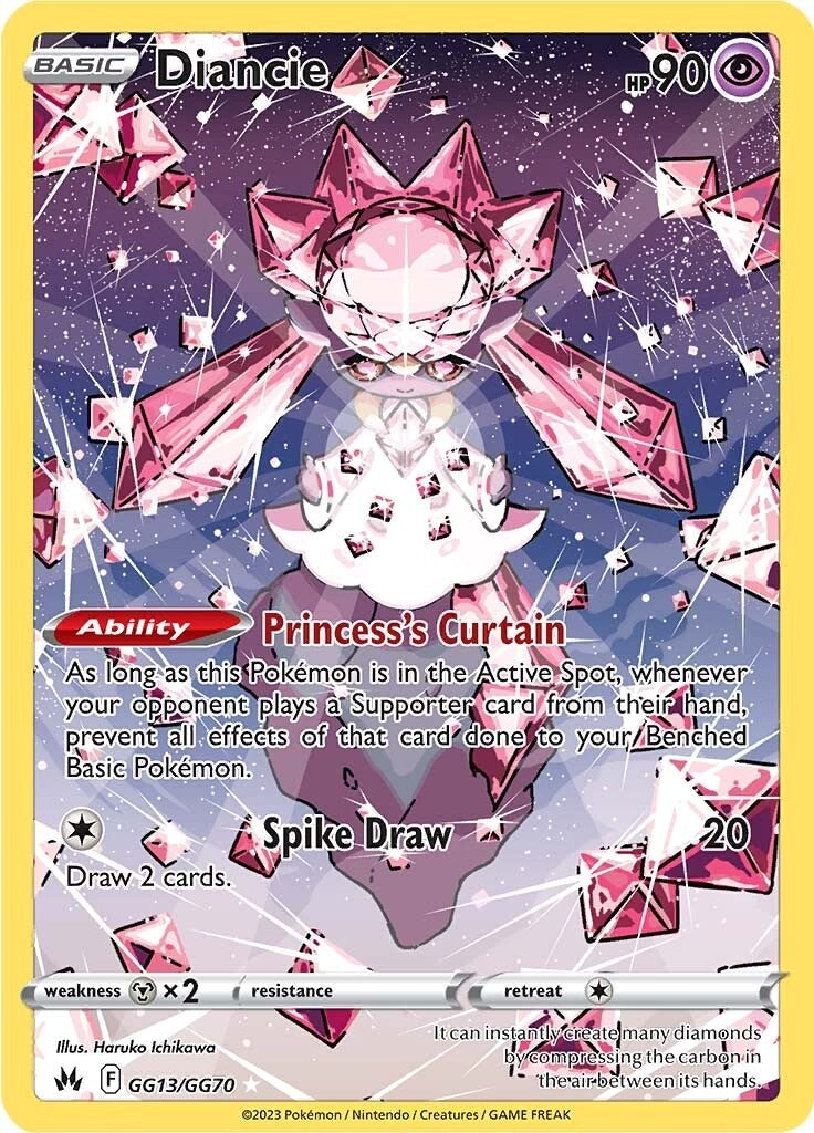 Diancie (GG13/GG70) [Sword & Shield: Crown Zenith] | Jack's On Queen