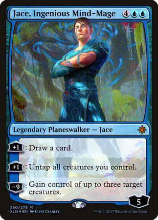 Jace, Ingenious Mind-Mage [Ixalan] | Jack's On Queen