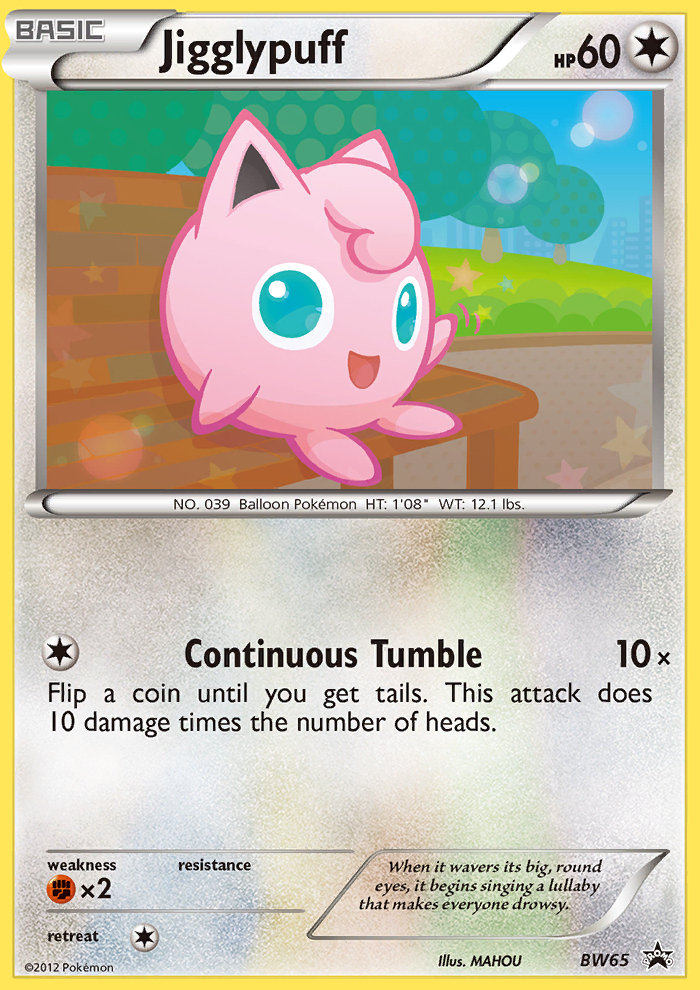 Jigglypuff (BW65) [Black & White: Black Star Promos] | Jack's On Queen