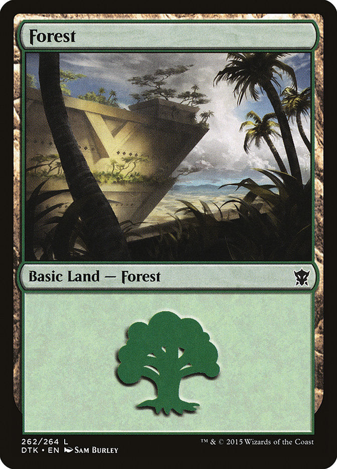 Forest (262) [Dragons of Tarkir] | Jack's On Queen