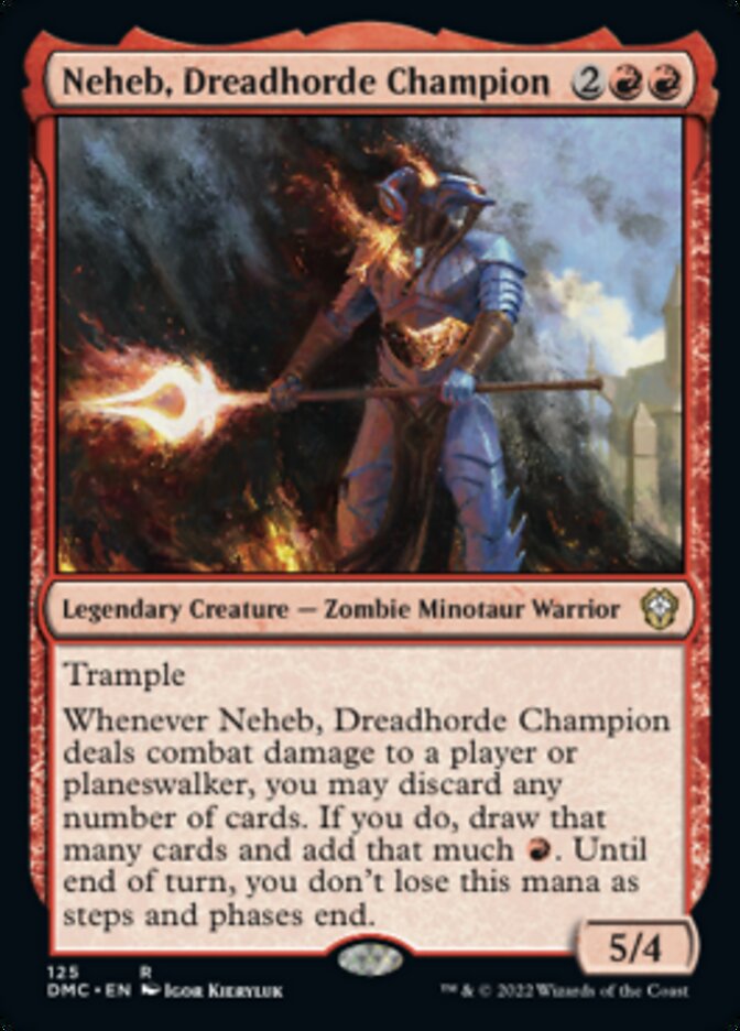 Neheb, Dreadhorde Champion [Dominaria United Commander] | Jack's On Queen