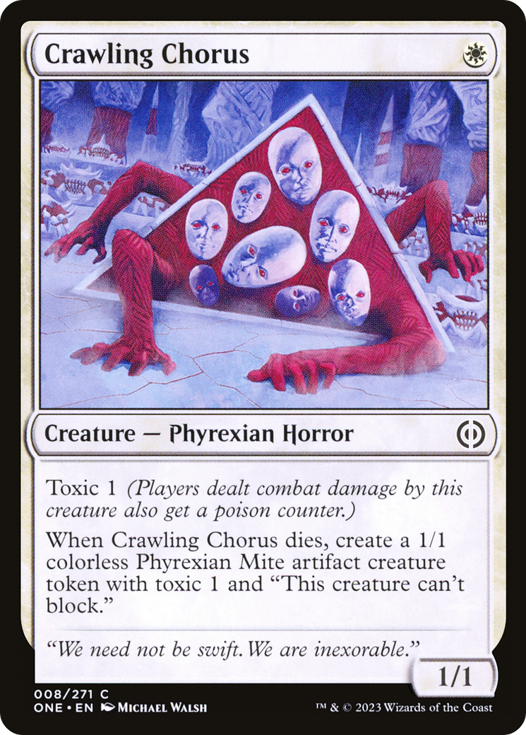 Crawling Chorus [Phyrexia: All Will Be One] | Jack's On Queen