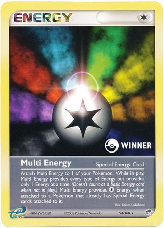 Multi Energy (93/100) (Winner League Promo) [EX: Sandstorm] | Jack's On Queen