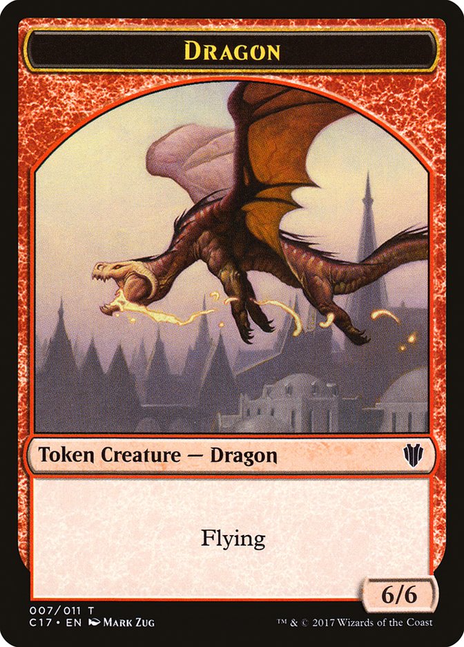 Dragon Token (007/011) [Commander 2017 Tokens] | Jack's On Queen