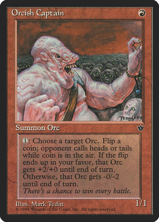 Orcish Captain [Fallen Empires] | Jack's On Queen