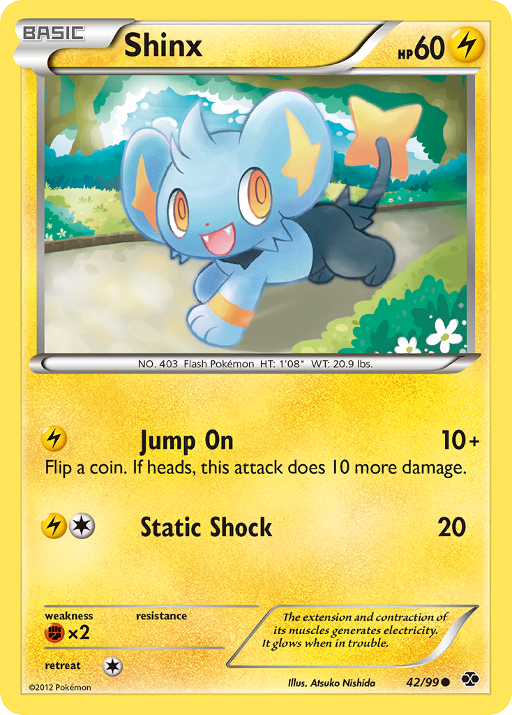 Shinx (42/99) [Black & White: Next Destinies] | Jack's On Queen