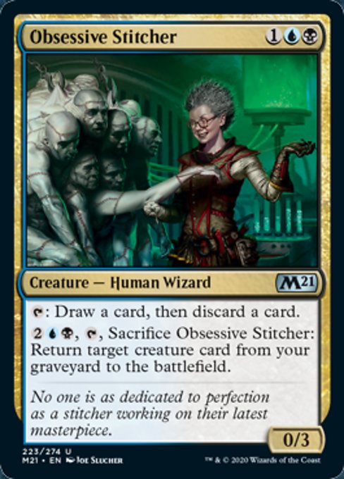 Obsessive Stitcher [Core Set 2021] | Jack's On Queen