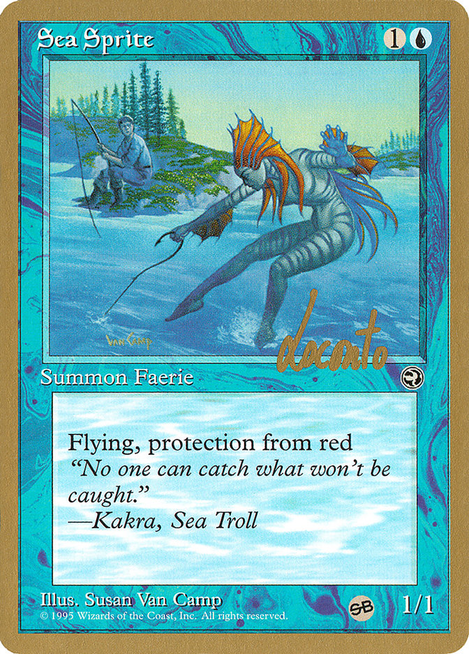 Sea Sprite (Michael Loconto) (SB) [Pro Tour Collector Set] | Jack's On Queen