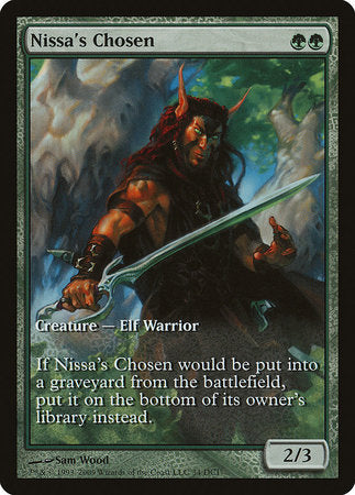 Nissa's Chosen [Zendikar Promos] | Jack's On Queen