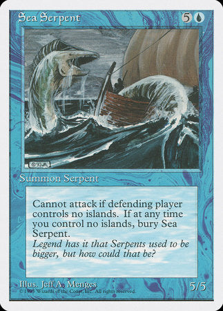 Sea Serpent [Fourth Edition] | Jack's On Queen