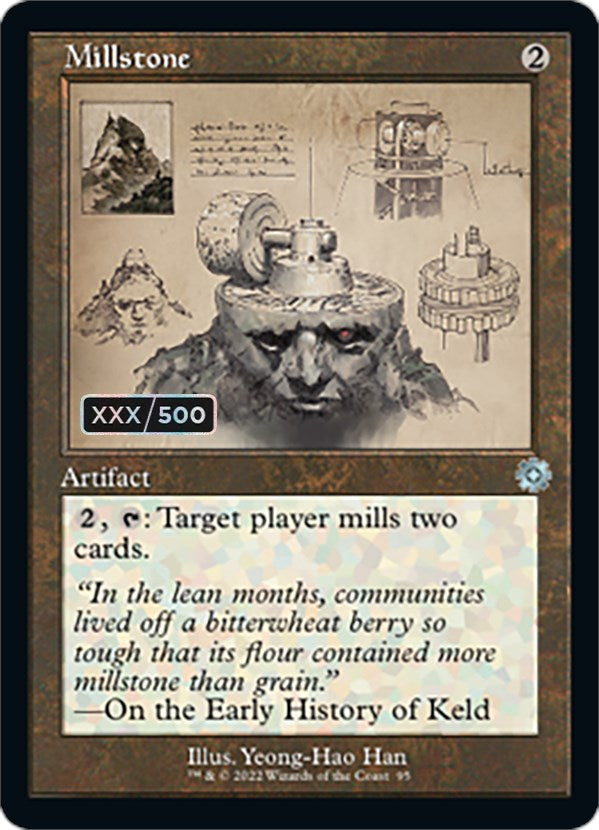 Millstone (Retro Schematic) (Serial Numbered) [The Brothers' War Retro Artifacts] | Jack's On Queen