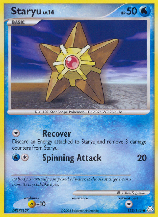 Staryu (122/146) [Diamond & Pearl: Legends Awakened] | Jack's On Queen