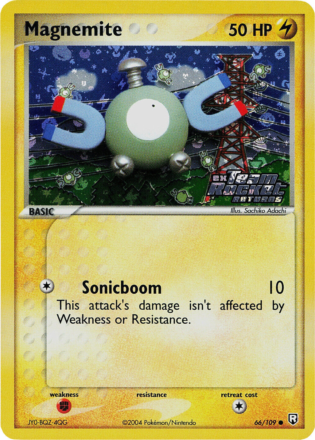 Magnemite (66/109) (Stamped) [EX: Team Rocket Returns] | Jack's On Queen