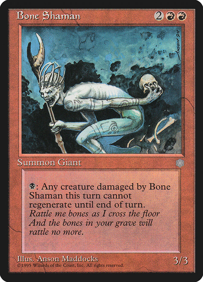 Bone Shaman [Ice Age] | Jack's On Queen