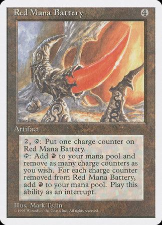 Red Mana Battery [Fourth Edition] | Jack's On Queen