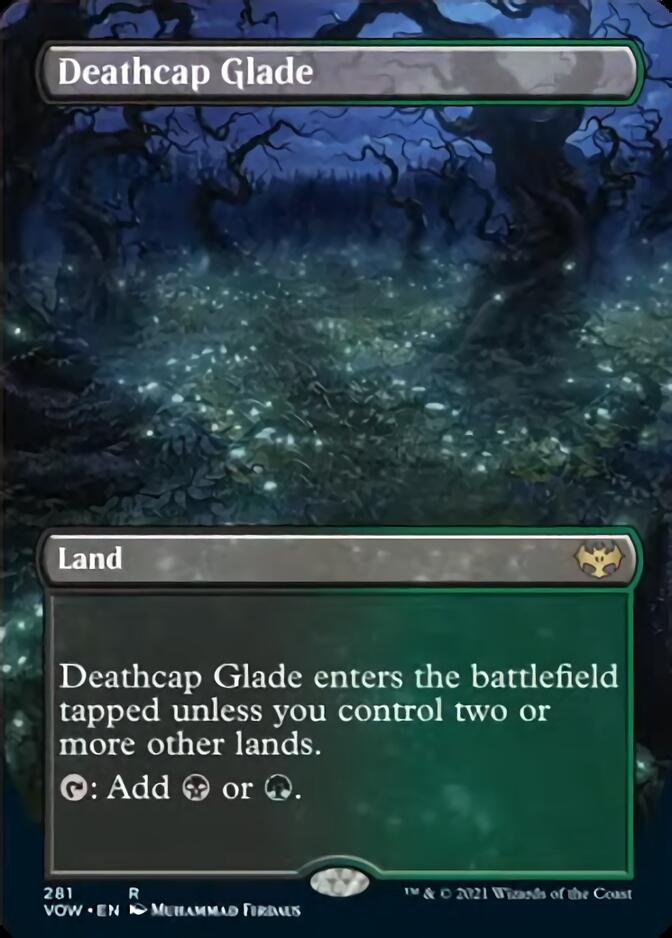 Deathcap Glade (Borderless) [Innistrad: Crimson Vow] | Jack's On Queen