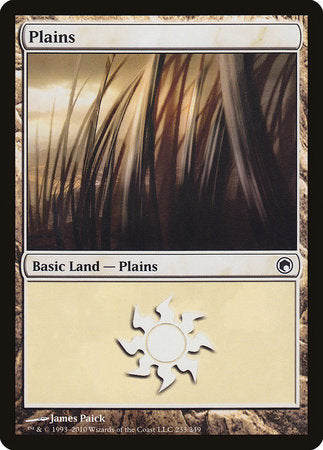 Plains (233) [Scars of Mirrodin] | Jack's On Queen