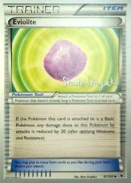 Eviolite (91/101) (Terraki-Mewtwo - Shuto Itagaki) [World Championships 2012] | Jack's On Queen
