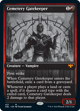 Cemetery Gatekeeper [Innistrad: Double Feature] | Jack's On Queen