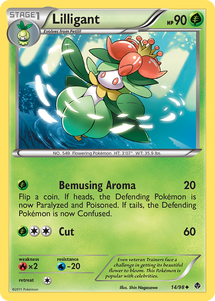 Lilligant (14/98) [Black & White: Emerging Powers] | Jack's On Queen