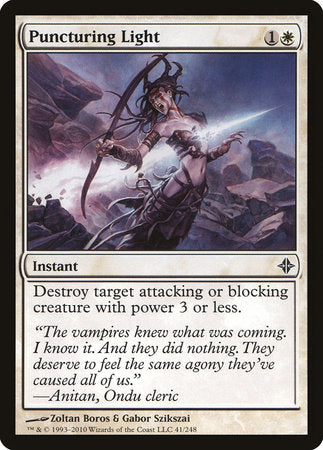 Puncturing Light [Rise of the Eldrazi] | Jack's On Queen