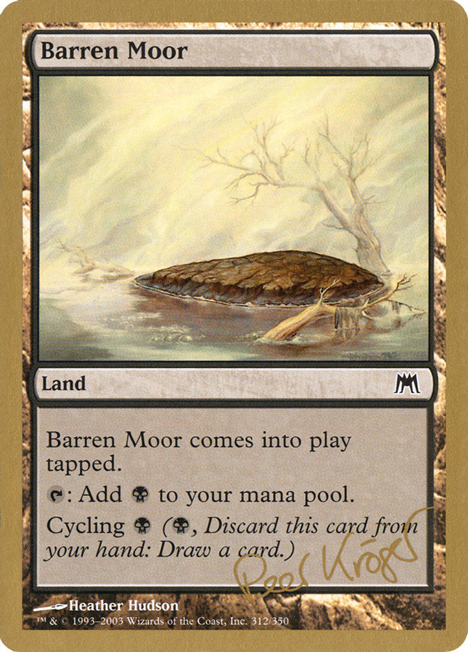 Barren Moor (Peer Kroger) [World Championship Decks 2003] | Jack's On Queen