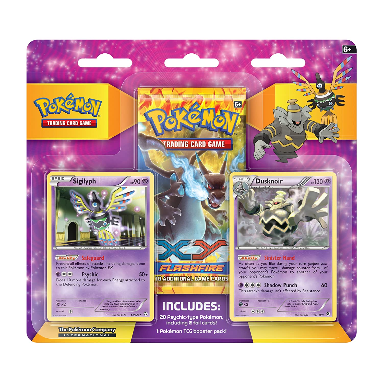 XY: Flashfire - Blister Pack (Sigilyph/Dusknoir) | Jack's On Queen
