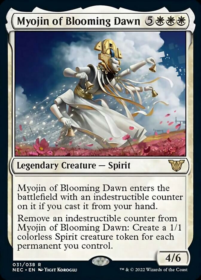 Myojin of Blooming Dawn [Kamigawa: Neon Dynasty Commander] | Jack's On Queen