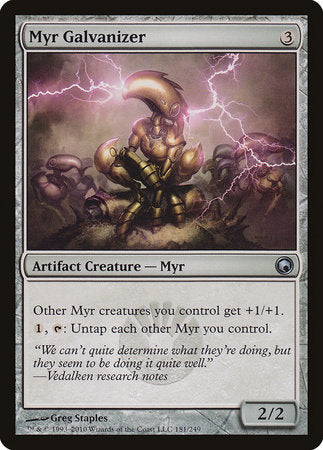 Myr Galvanizer [Scars of Mirrodin] | Jack's On Queen