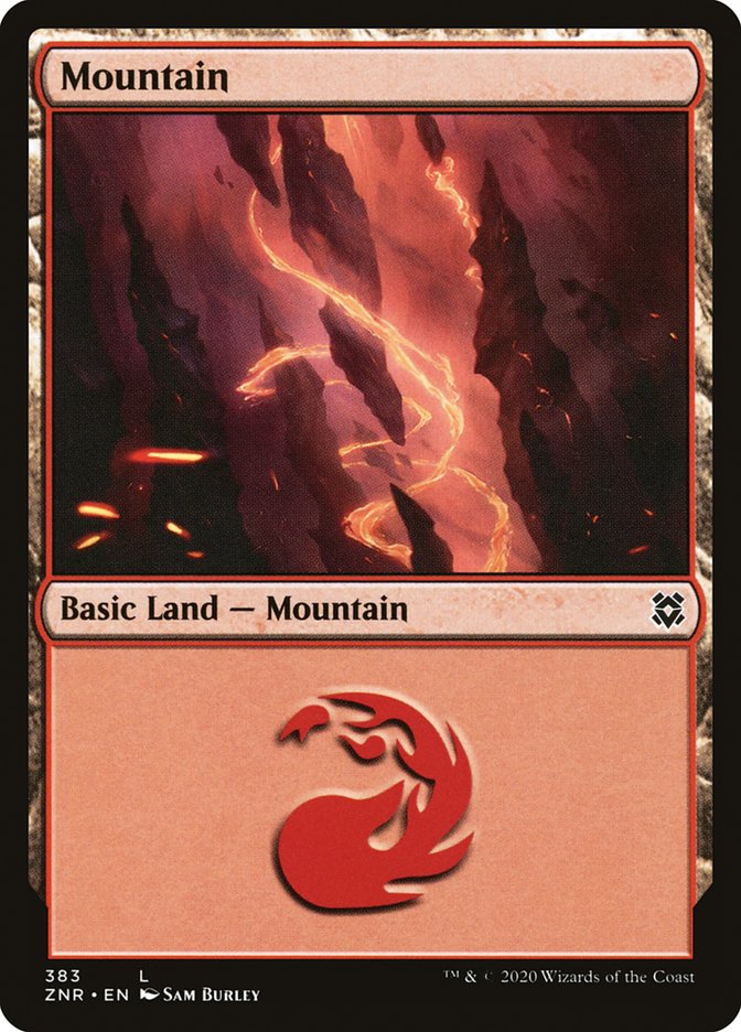 Mountain (383) [Zendikar Rising] | Jack's On Queen