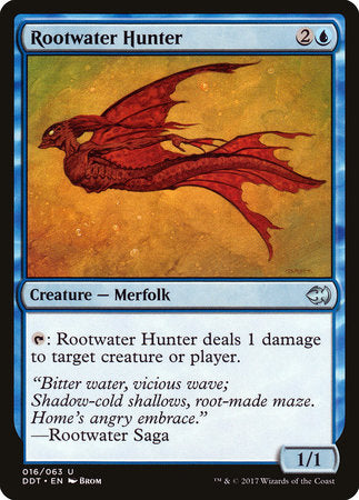 Rootwater Hunter [Duel Decks: Merfolk vs. Goblins] | Jack's On Queen