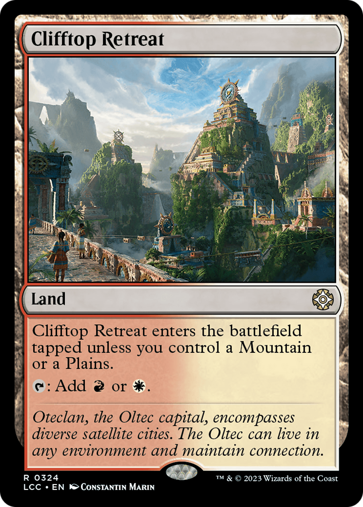 Clifftop Retreat [The Lost Caverns of Ixalan Commander] | Jack's On Queen