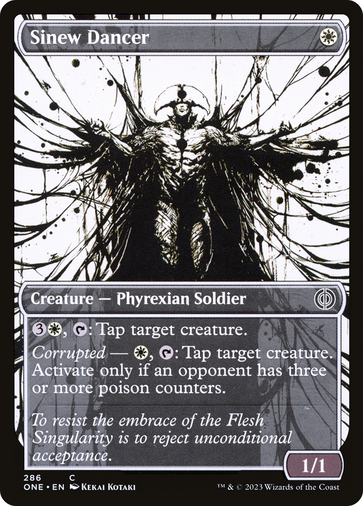 Sinew Dancer (Showcase Ichor) [Phyrexia: All Will Be One] | Jack's On Queen