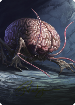 Intellect Devourer Art Card (Gold-Stamped Signature) [Commander Legends: Battle for Baldur's Gate Art Series] | Jack's On Queen