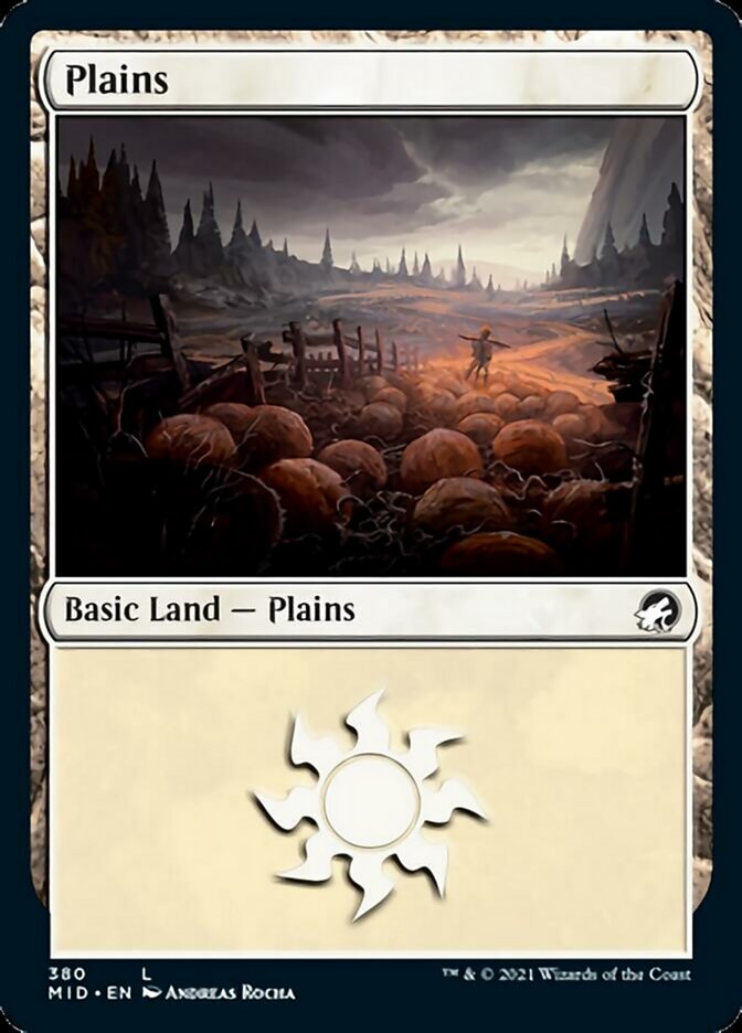 Plains (380) [Innistrad: Midnight Hunt] | Jack's On Queen