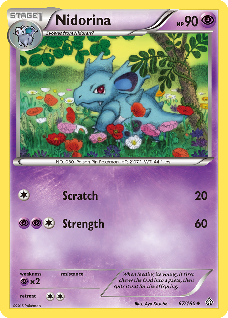 Nidorina (67/160) [XY: Primal Clash] | Jack's On Queen