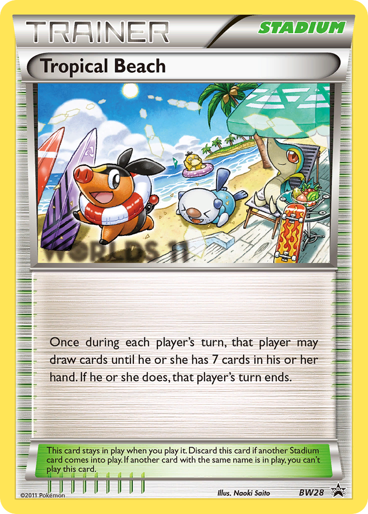 Tropical Beach (BW28) [Black & White: Black Star Promos] | Jack's On Queen