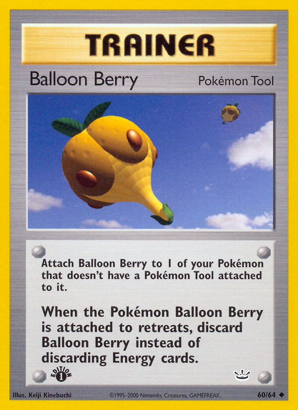 Balloon Berry (60/64) [Neo Revelation 1st Edition] | Jack's On Queen