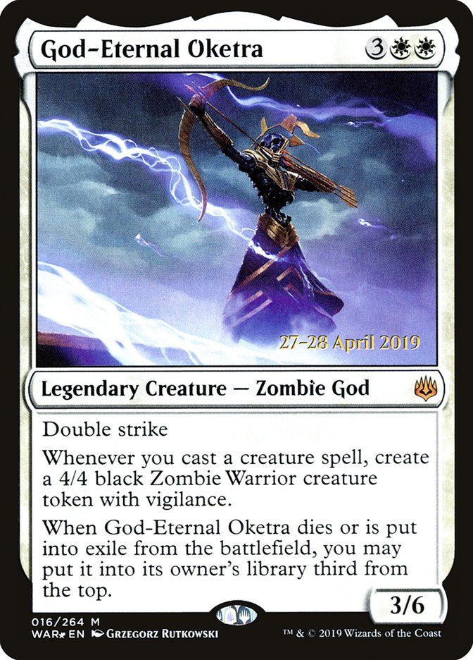 God-Eternal Oketra  [War of the Spark Prerelease Promos] | Jack's On Queen