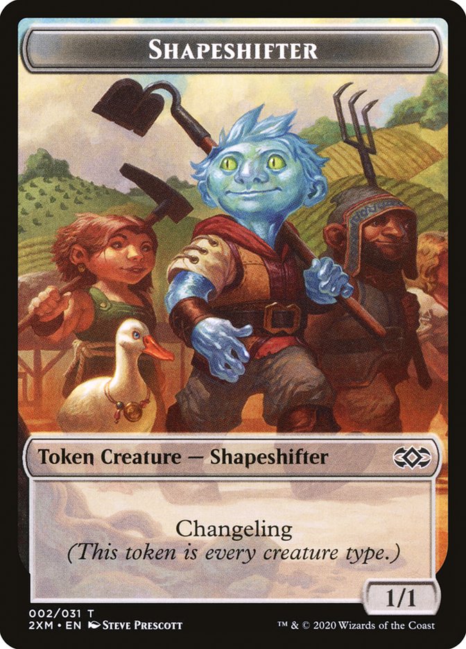 Shapeshifter Token [Double Masters] | Jack's On Queen