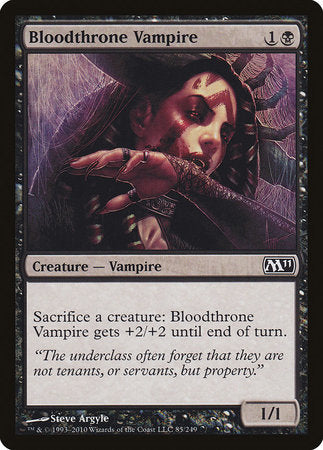 Bloodthrone Vampire [Magic 2011] | Jack's On Queen