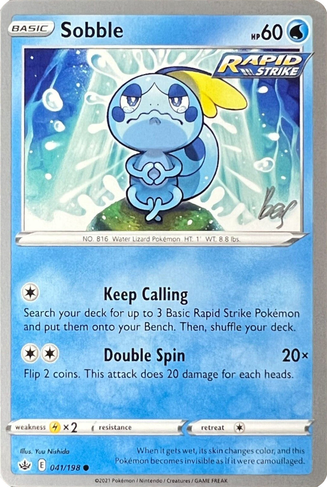 Sobble (041/198) (Cheryl Again - Sebastian Lashmet) [World Championships 2022] | Jack's On Queen