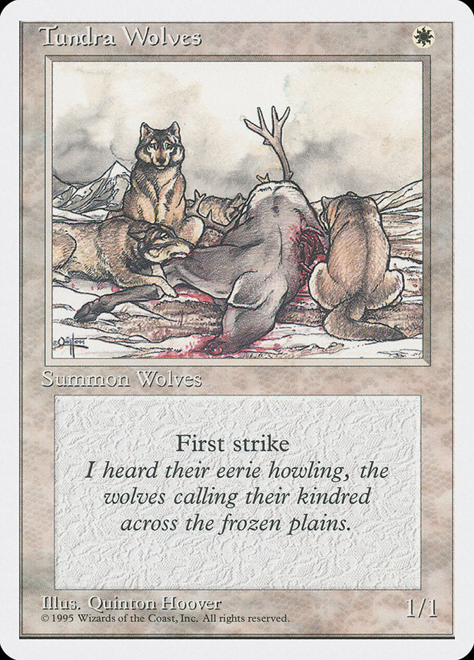 Tundra Wolves [Fourth Edition] | Jack's On Queen