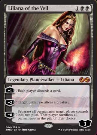 Liliana of the Veil [Ultimate Masters] | Jack's On Queen