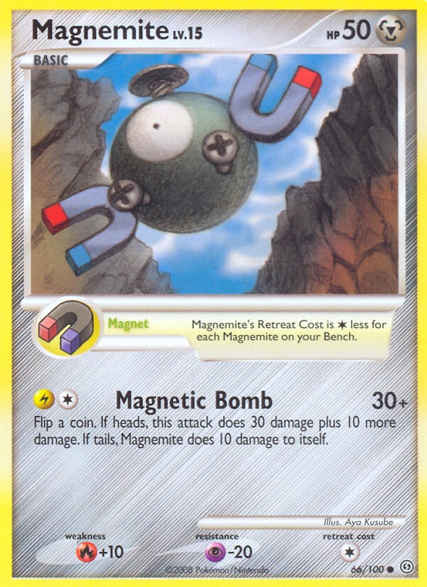 Magnemite (66/100) [Diamond & Pearl: Stormfront] | Jack's On Queen