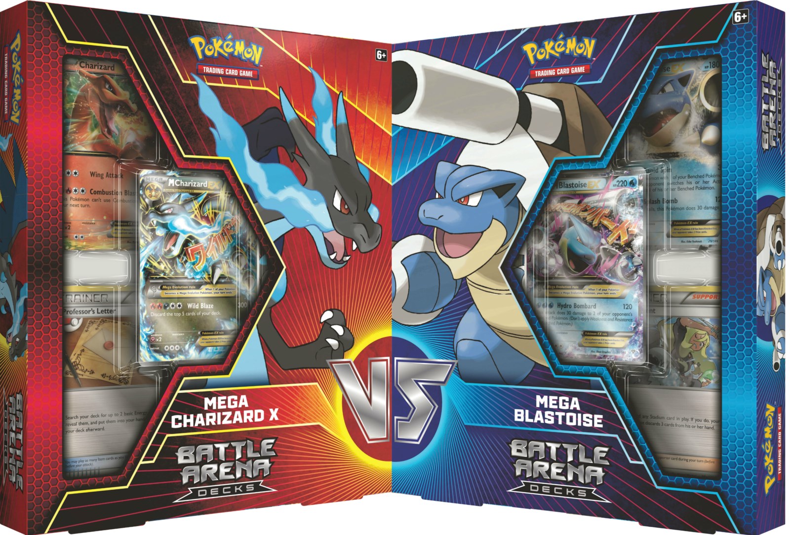 Battle Arena Deck (Mega Blastoise & Mega Charizard X) | Jack's On Queen