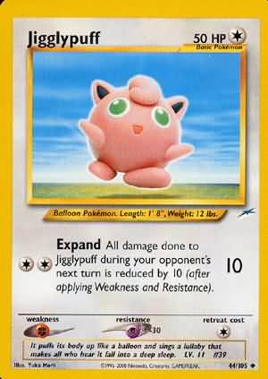 Jigglypuff (44/105) [Neo Destiny Unlimited] | Jack's On Queen