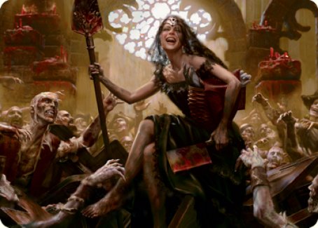 Gisa, Glorious Resurrector Art Card [Innistrad: Midnight Hunt Art Series] | Jack's On Queen