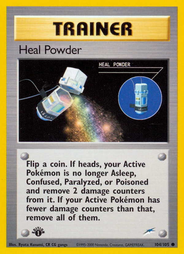 Heal Powder (104/105) [Neo Destiny 1st Edition] | Jack's On Queen