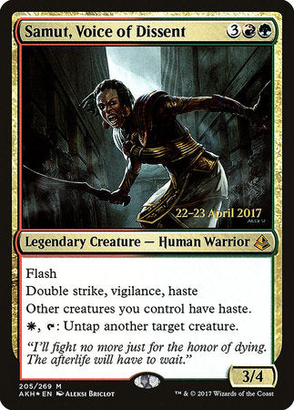 Samut, Voice of Dissent [Amonkhet Promos] | Jack's On Queen